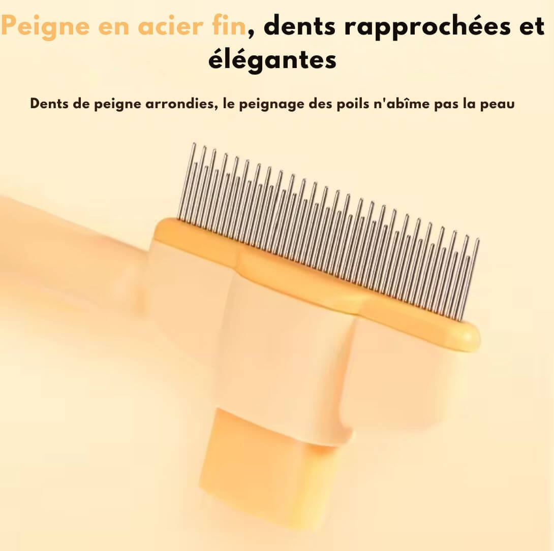 Brosse Épilatoire Premium – Peigne de Soin et de Bain pour Chiens & Chats