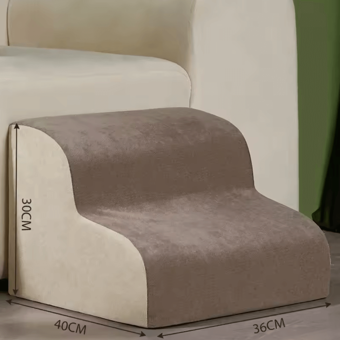 Escalier en Mousse Mémoire pour Chiens & Chats – Confort et Sécurité