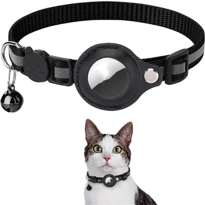 Collier Chat AirTag (non inclus) - Ne Perdez Plus Jamais Votre Félin !
