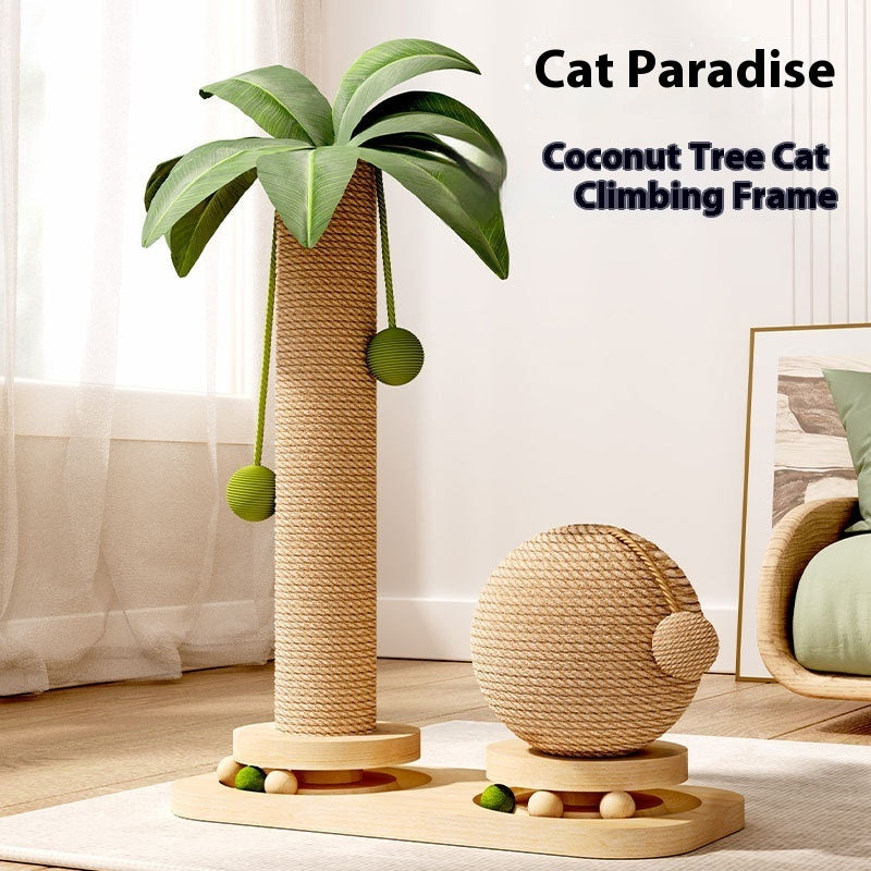 Griffoir cocotier pour chat