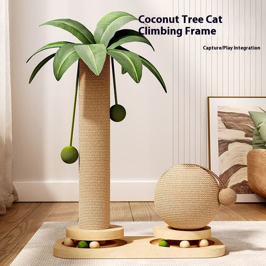 Griffoir cocotier pour chat