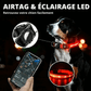 Collier LED intelligent avec support AirTag intégré
