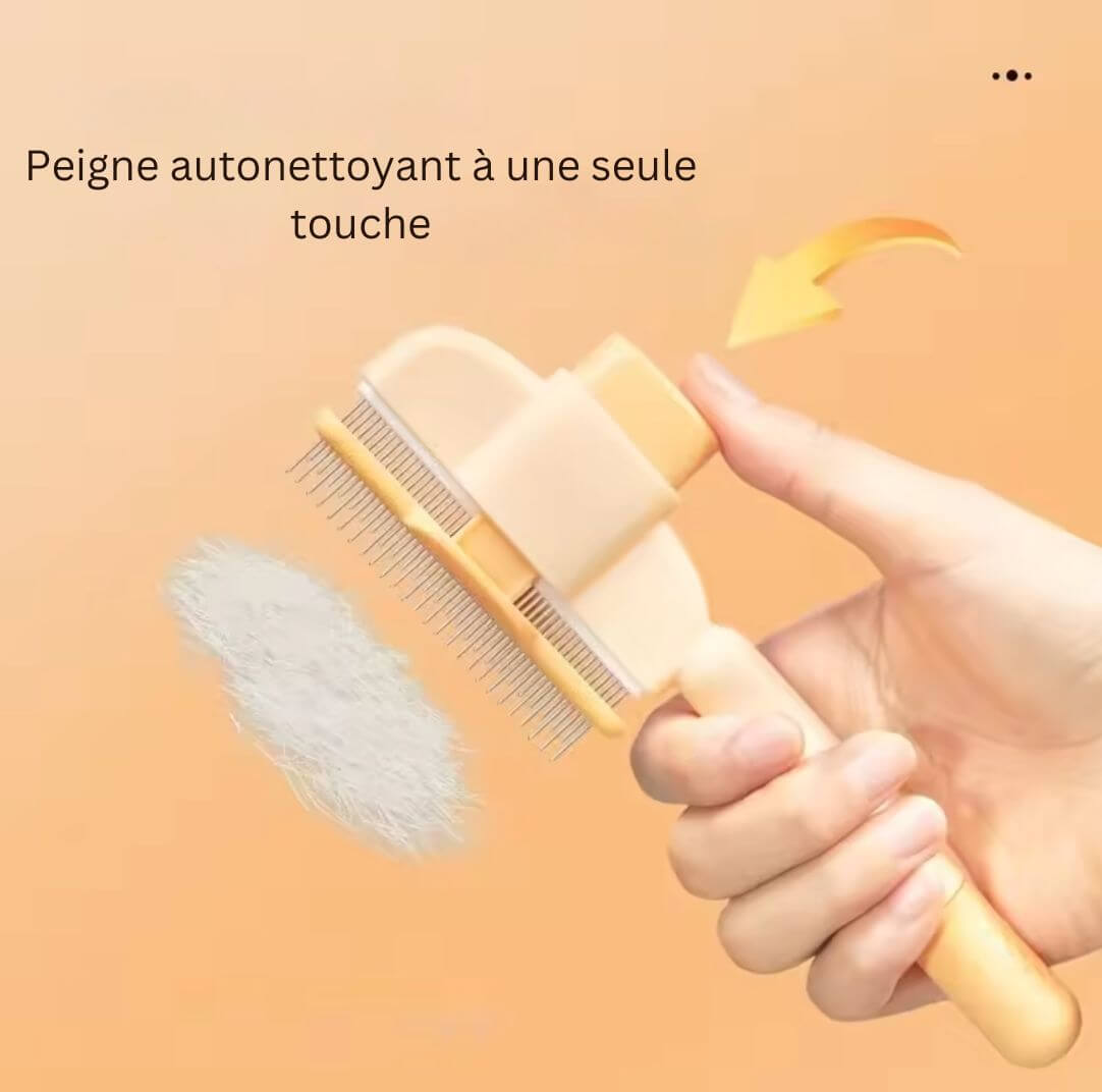 Brosse Épilatoire Premium – Peigne de Soin et de Bain pour Chiens & Chats