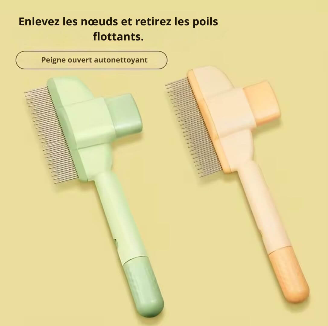 Brosse Épilatoire Premium – Peigne de Soin et de Bain pour Chiens & Chats