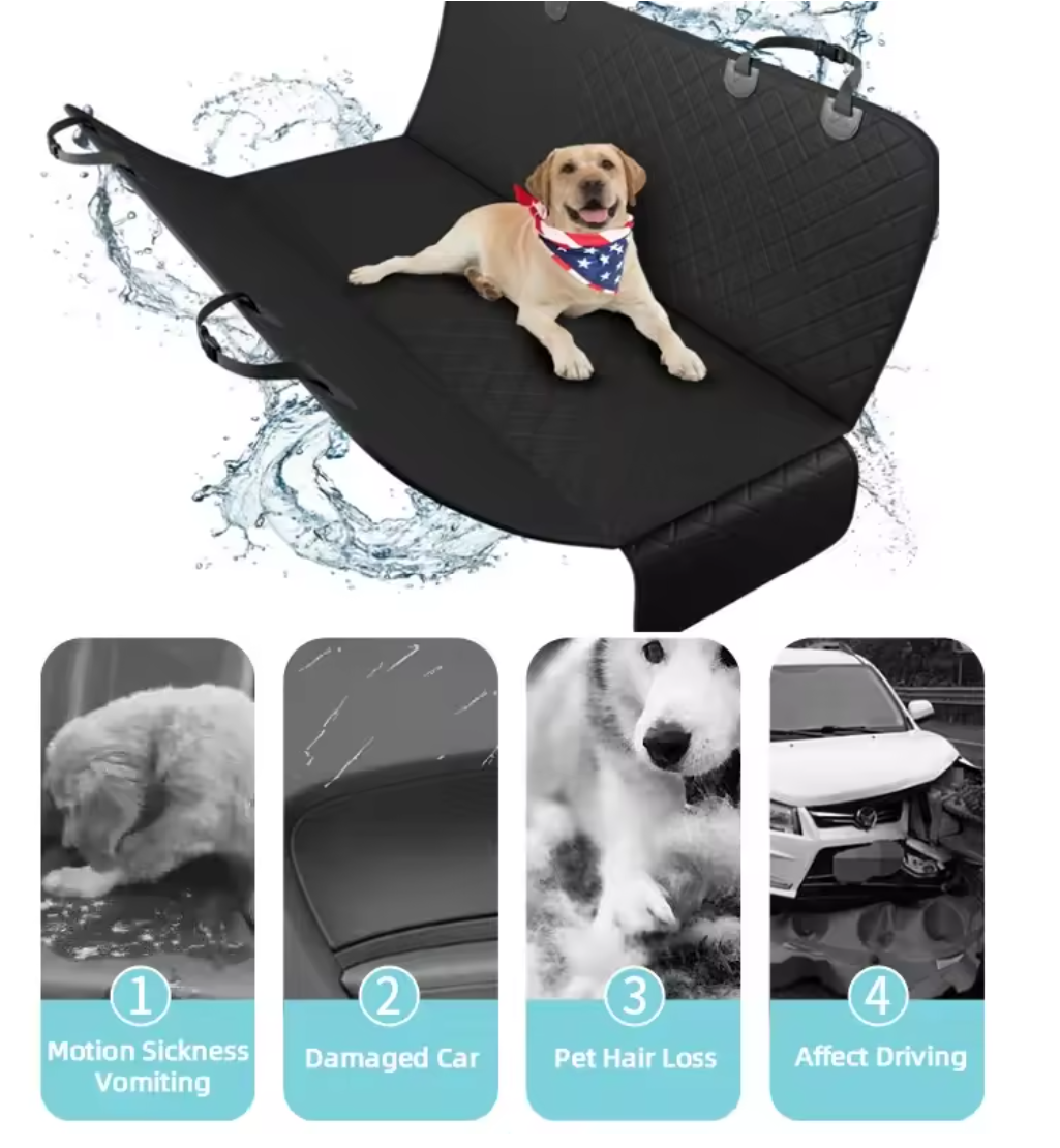Housse de Protection Étanche pour Siège Arrière – Confort & Sécurité pour Votre Chien 🚗